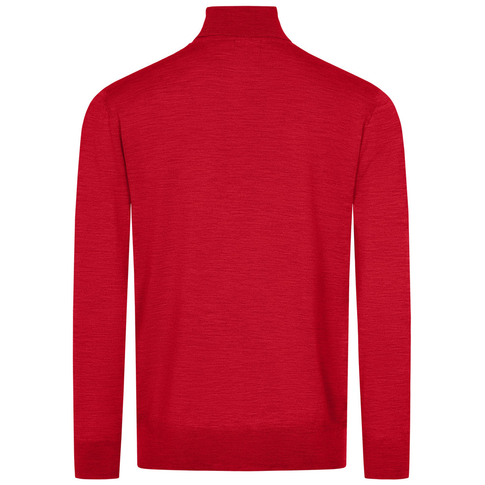 Giesswein | Wollpullover Light Rollkragen Herren | Flammenrot Giesswein | Wollpullover Light Rollkragen Herren | Flammenrot
