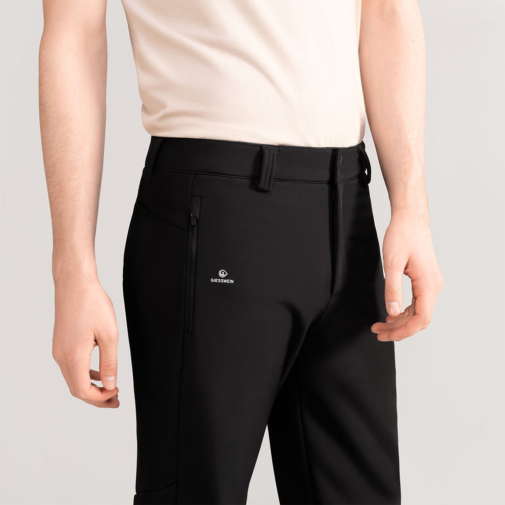 Giesswein | Thermo Wanderhose Herren | Schwarz