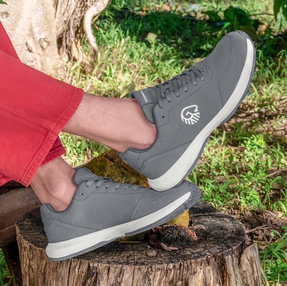Giesswein | Organic Sneaker Herren | Schiefer