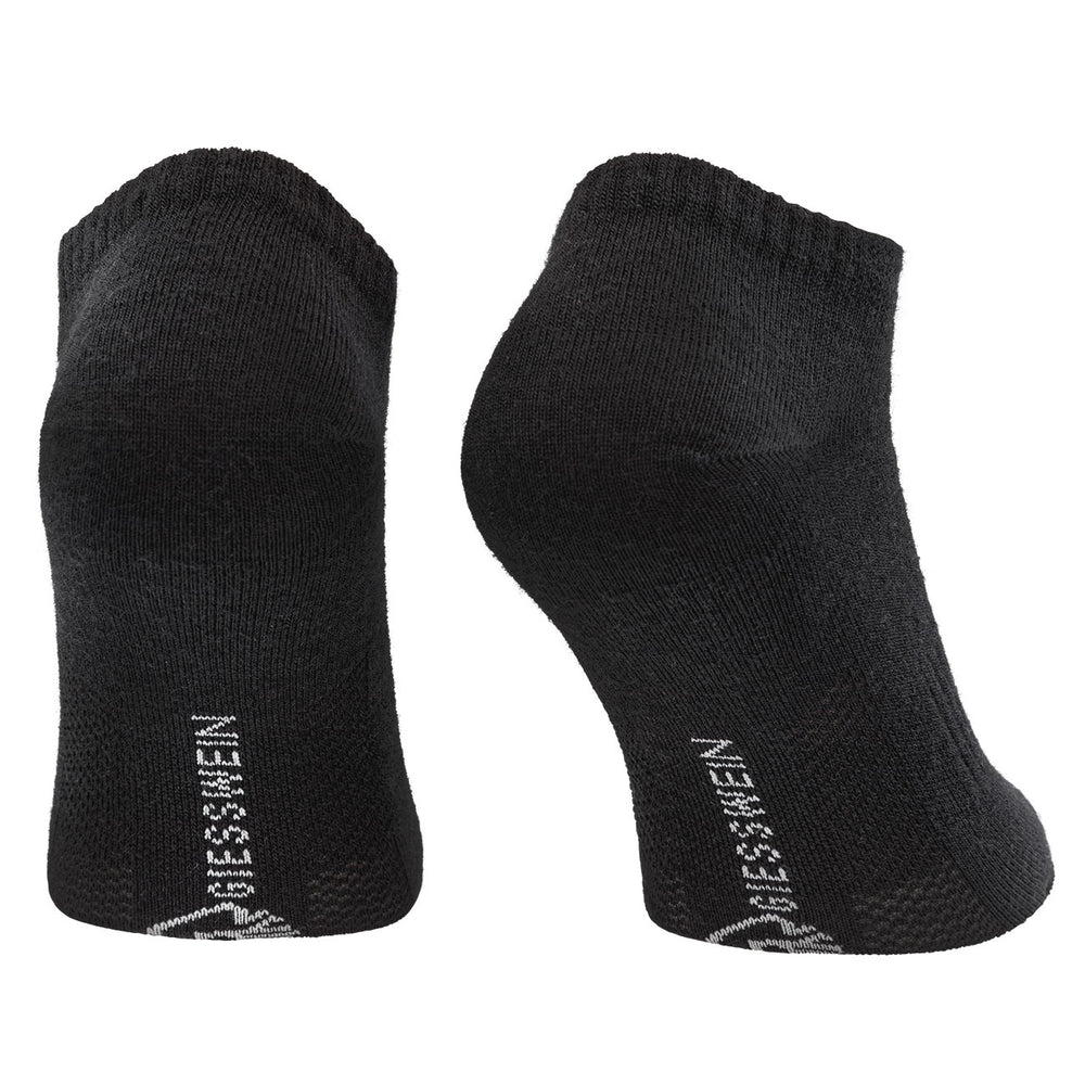 Giesswein | Sneaker Socken Merino Wolle | Schwarz