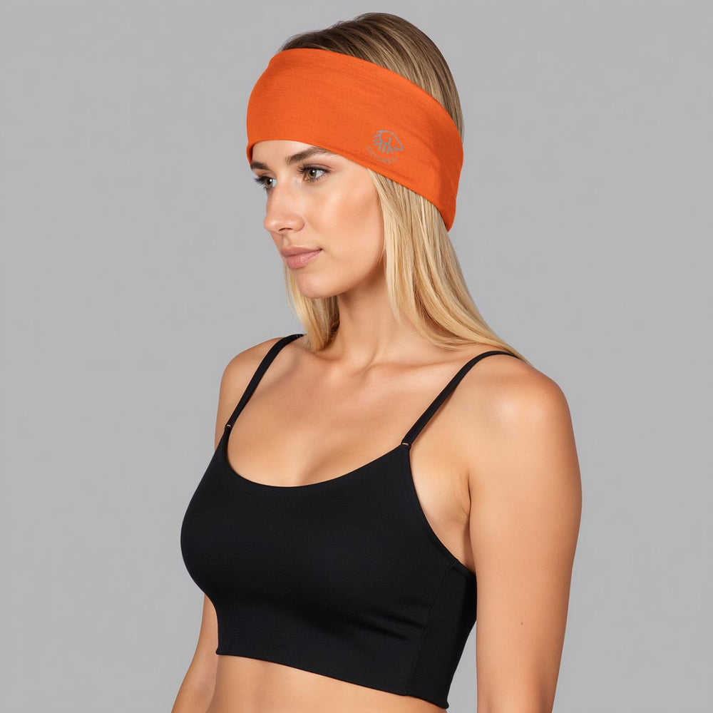 Giesswein | Headband Brentenjoch | Neonorange Giesswein | Headband Brentenjoch | Neonorange