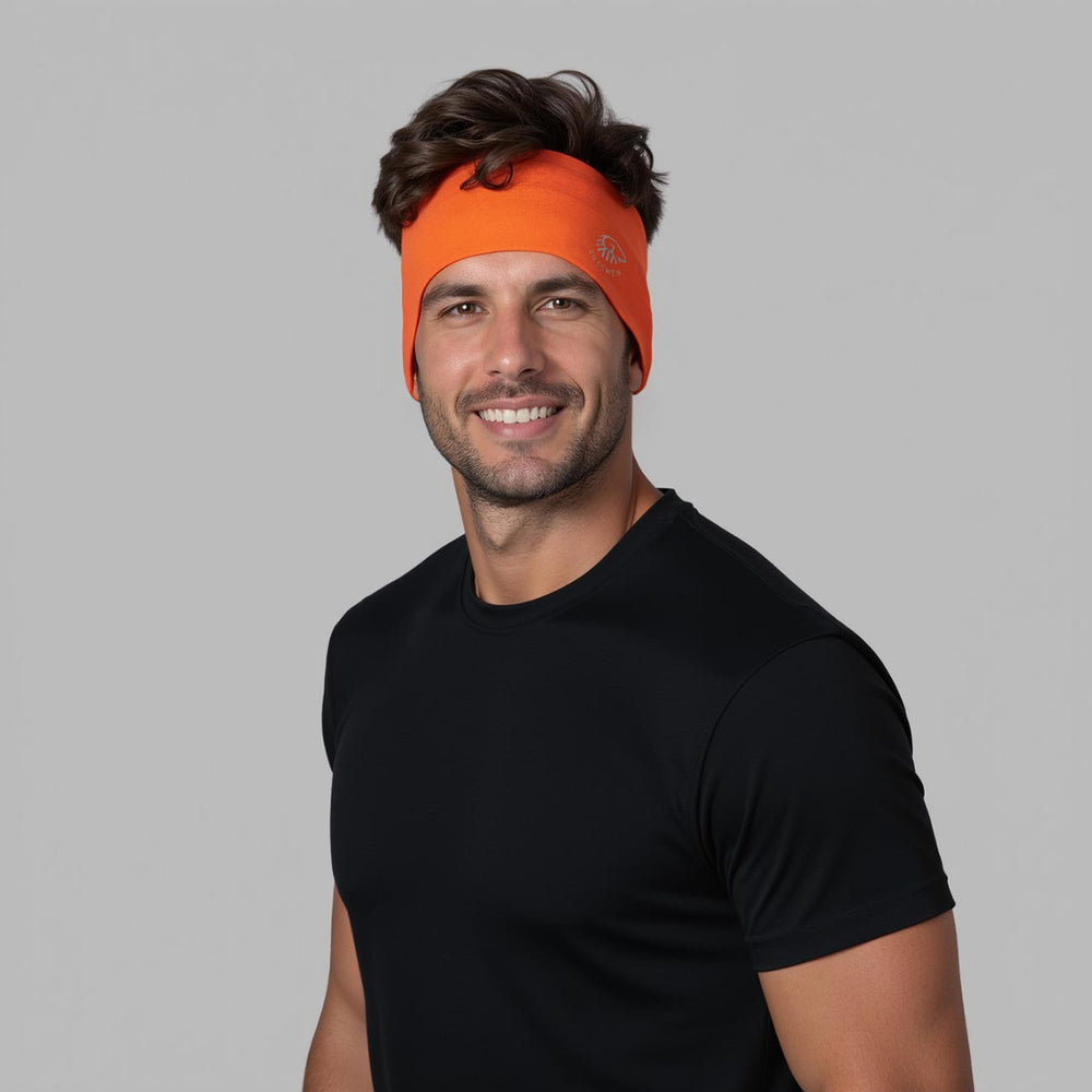 Giesswein | Headband Brentenjoch | Neonorange Giesswein | Headband Brentenjoch | Neonorange