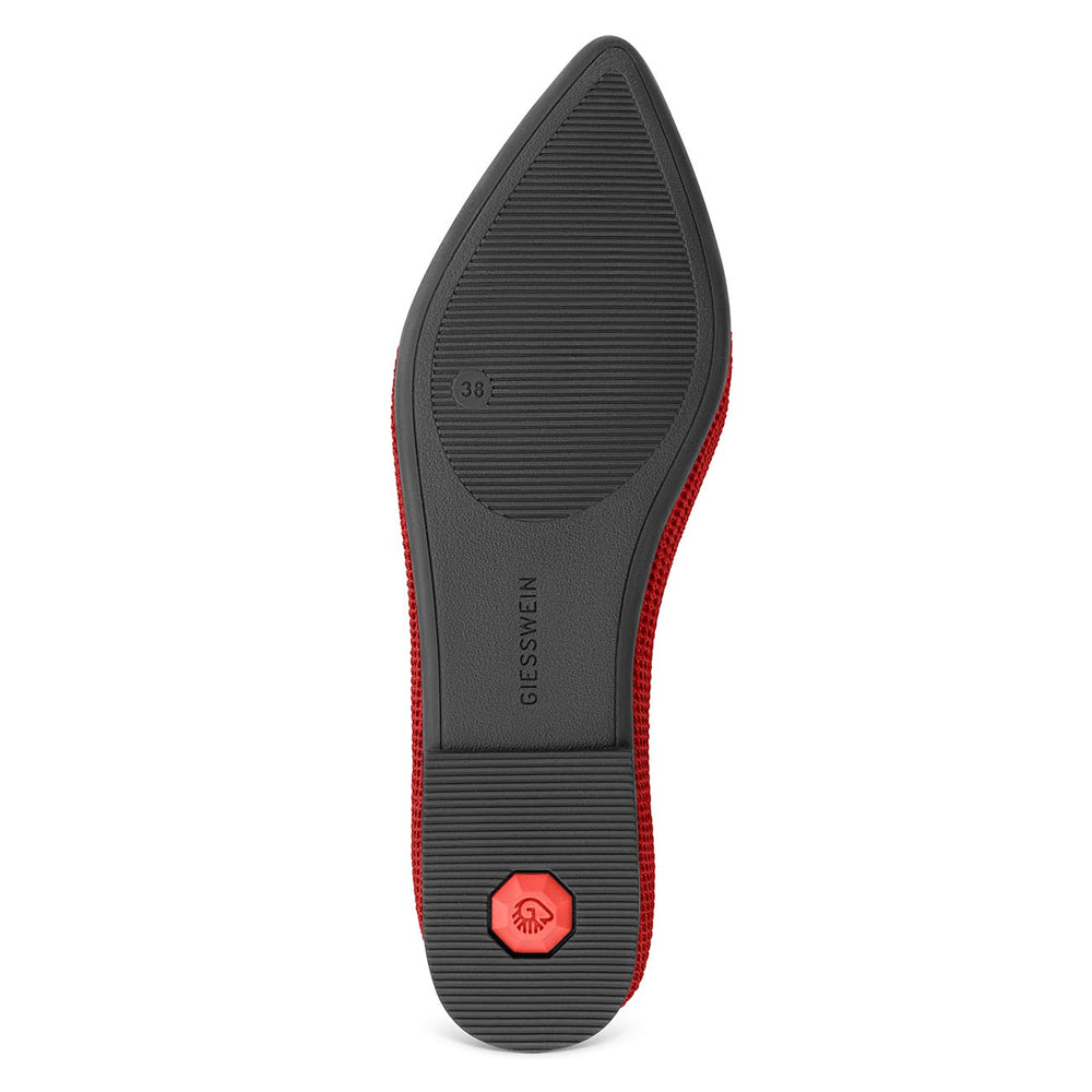 Giesswein | Eco Ballerinas Pointy 2.0 | Flammenrot