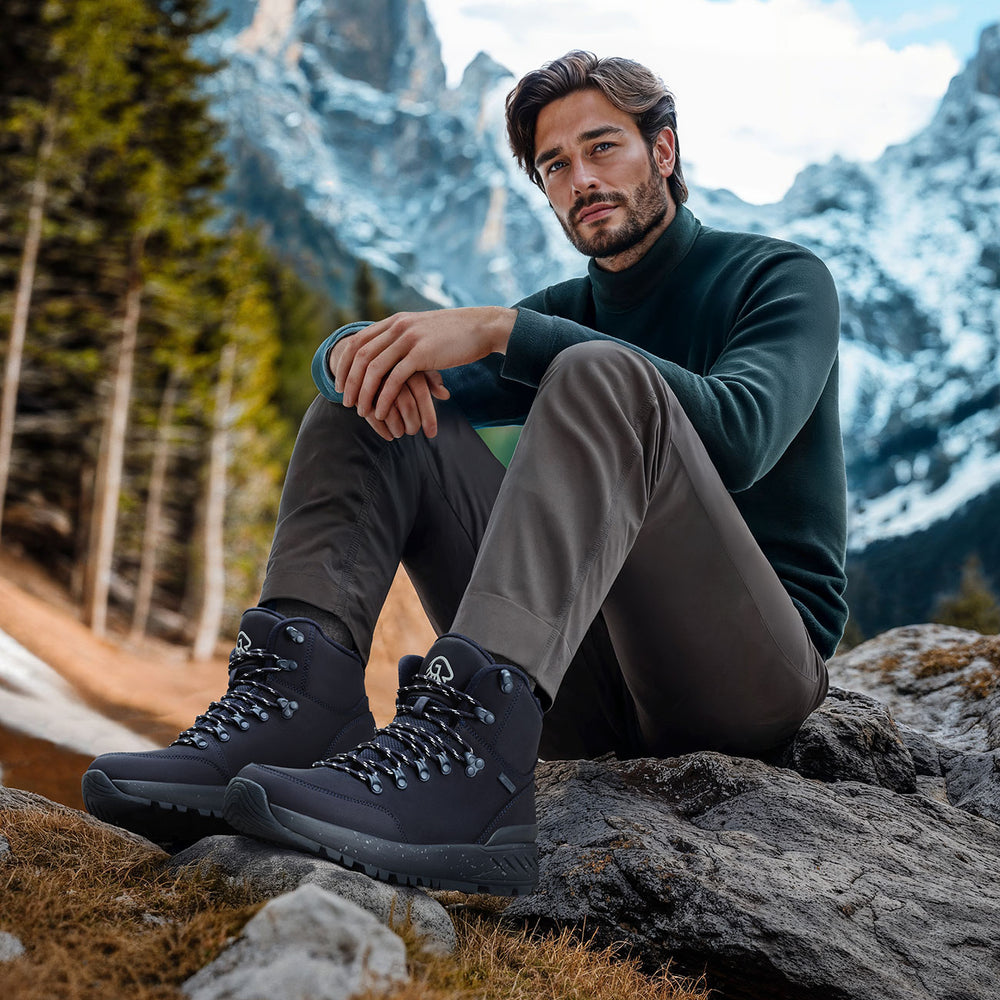 Giesswein | Merino Leather Alpine M | Ocean Blue