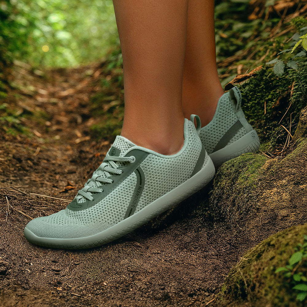Giesswein | Merino Barefoot Damen | Heugrün
