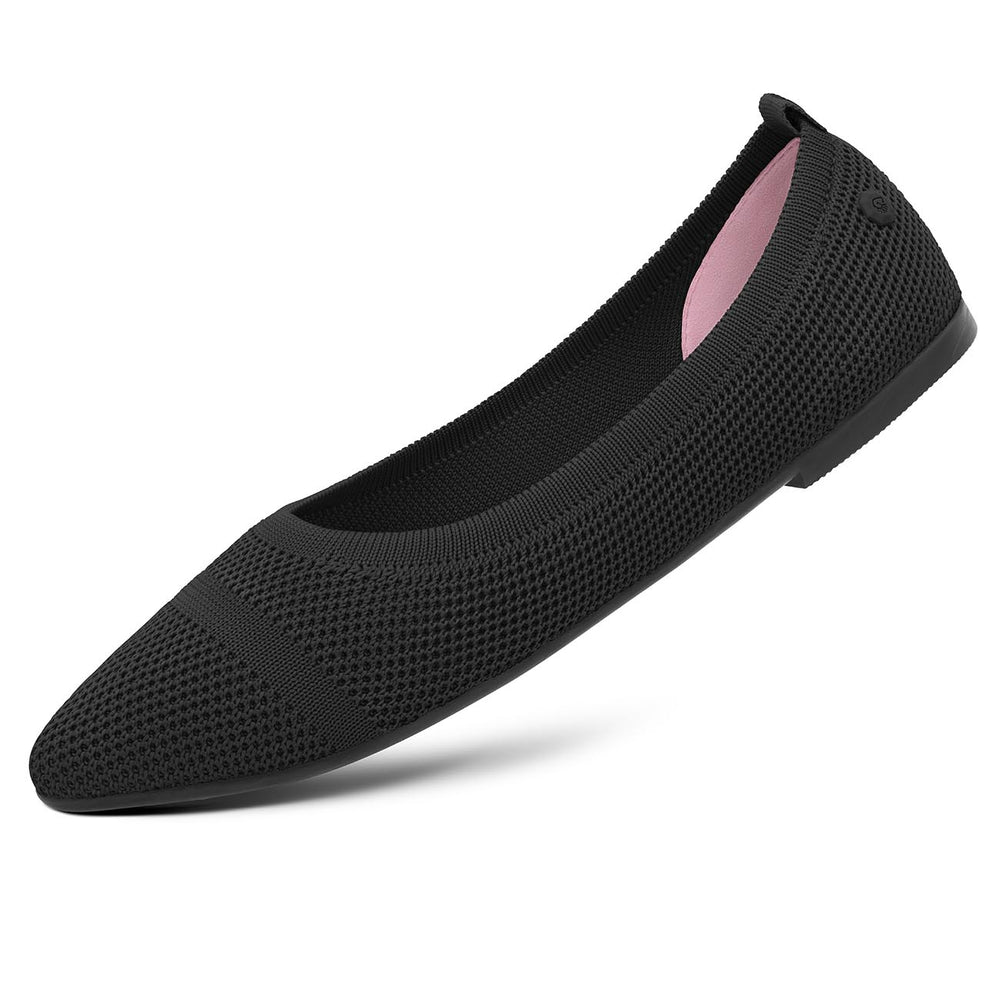 Giesswein | Eco Ballerinas Pointy 2.0 | Schwarz Giesswein | Eco Ballerinas Pointy 2.0 | Schwarz