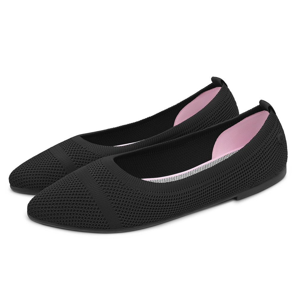 Giesswein | Eco Ballerinas Pointy 2.0 | Schwarz Giesswein | Eco Ballerinas Pointy 2.0 | Schwarz