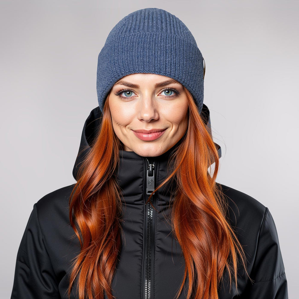 Giesswein | Cap Grimming | Jeansblau Giesswein | Cap Grimming | Jeansblau