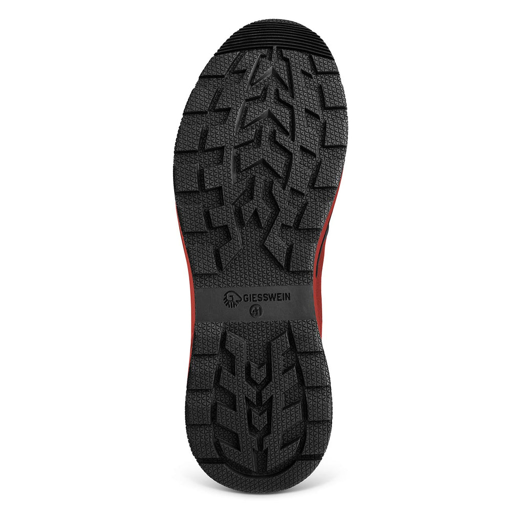 Giesswein | Wool Cross X Alpine - Wanderschuh mit Merinowolle | Flammenrot