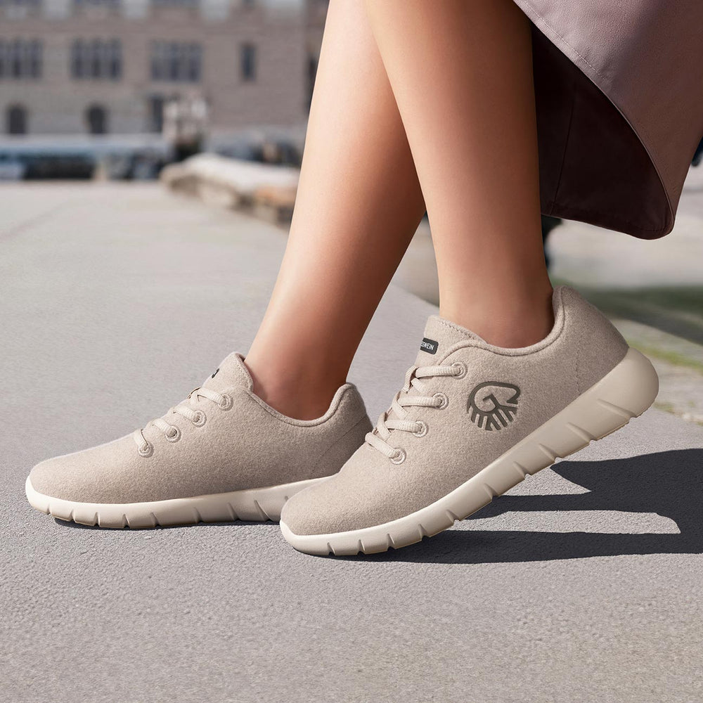 Giesswein | Merino Runners für Damen – Sneaker aus Merinowolle | Beige Giesswein | Merino Runners für Damen – Sneaker aus Merinowolle | Beige