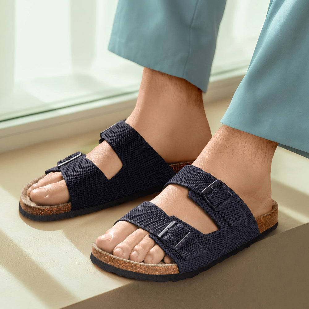 Giesswein | Merino Slides Herren | Ocean Blue Giesswein | Merino Slides Herren | Ocean Blue